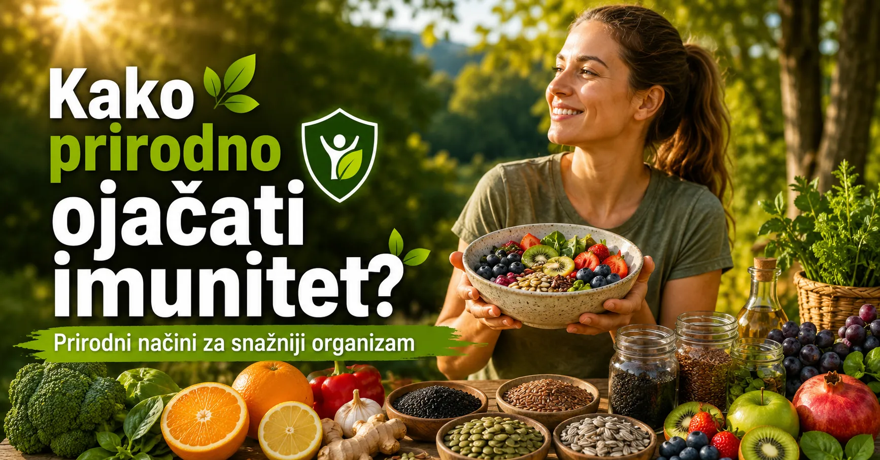 Kako ojačati imunitet prirodno