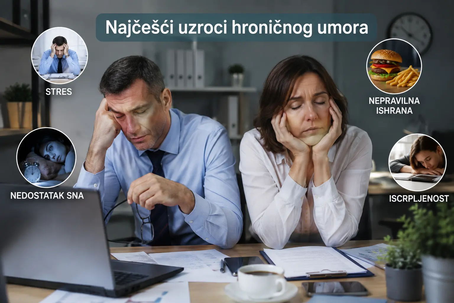 Najčešći uzroci hroničnog umora